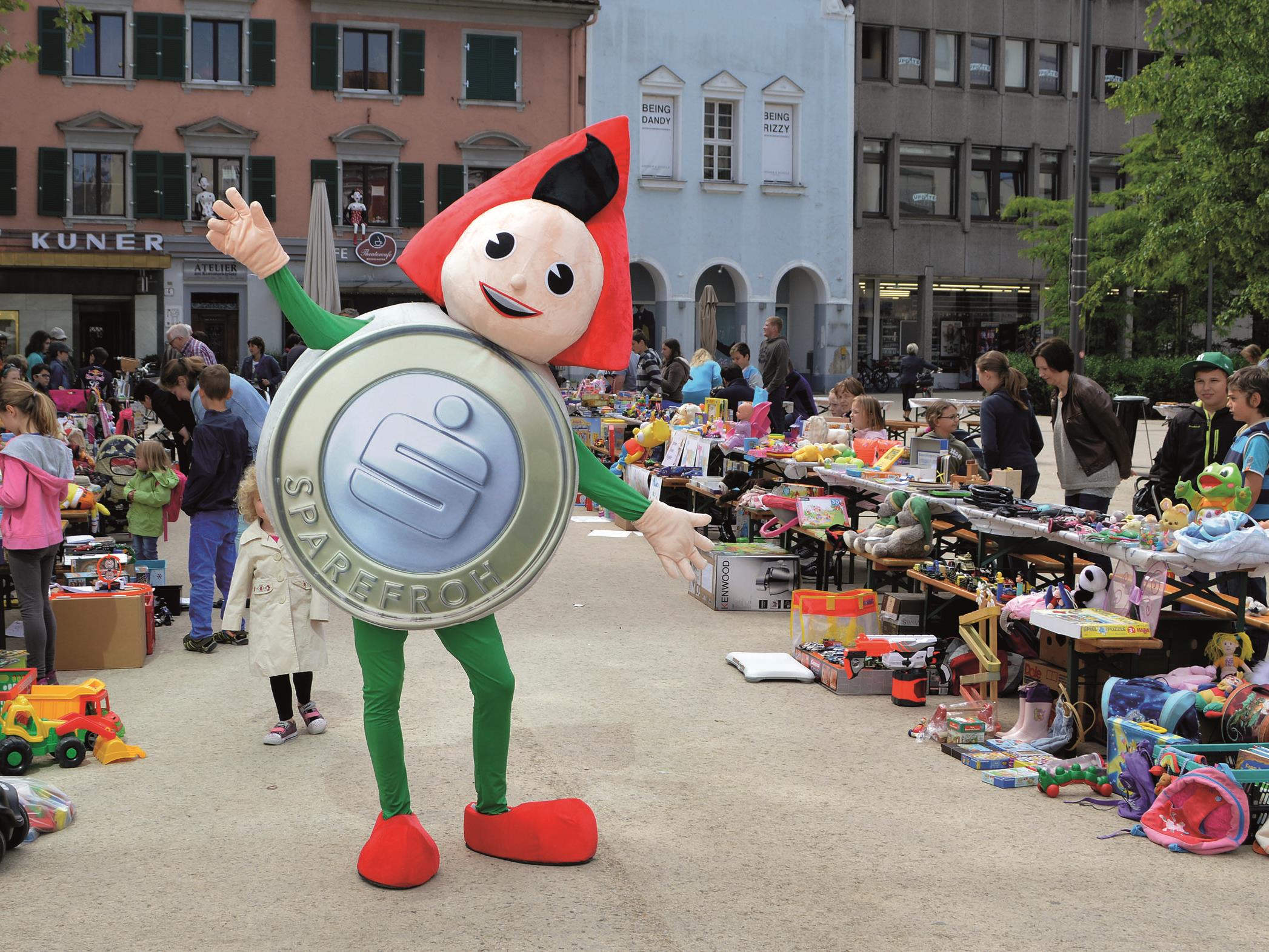 Schnell anmelden zum Sparefroh Spielzeugflohmarkt am 11.09.2016 in Bregenz!