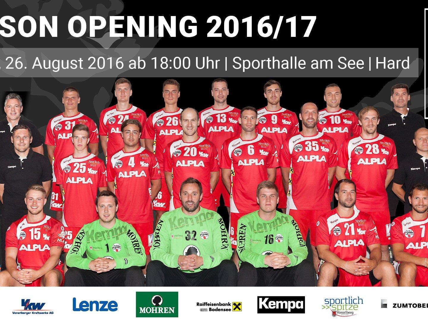 Die Roten Teufel testen beim Saison Opening gegen Pfadi Winterthur. Danach folgt die Mannschaftspräsentation in der Sporthalle am See.