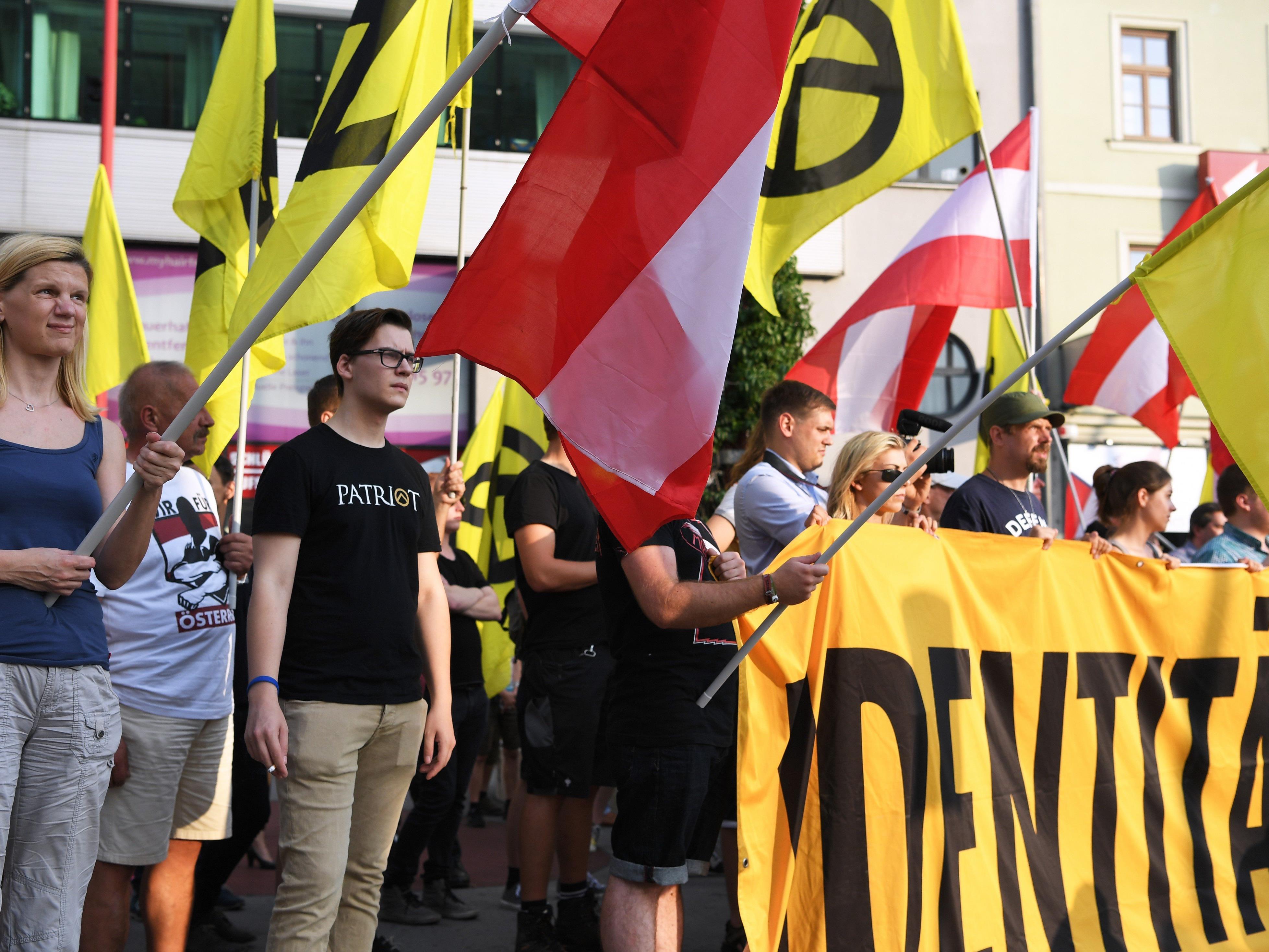 Die Identitären wollen Sonntagnachmittag gegen Erdogan-Unterstützer in Wien demonstrieren.