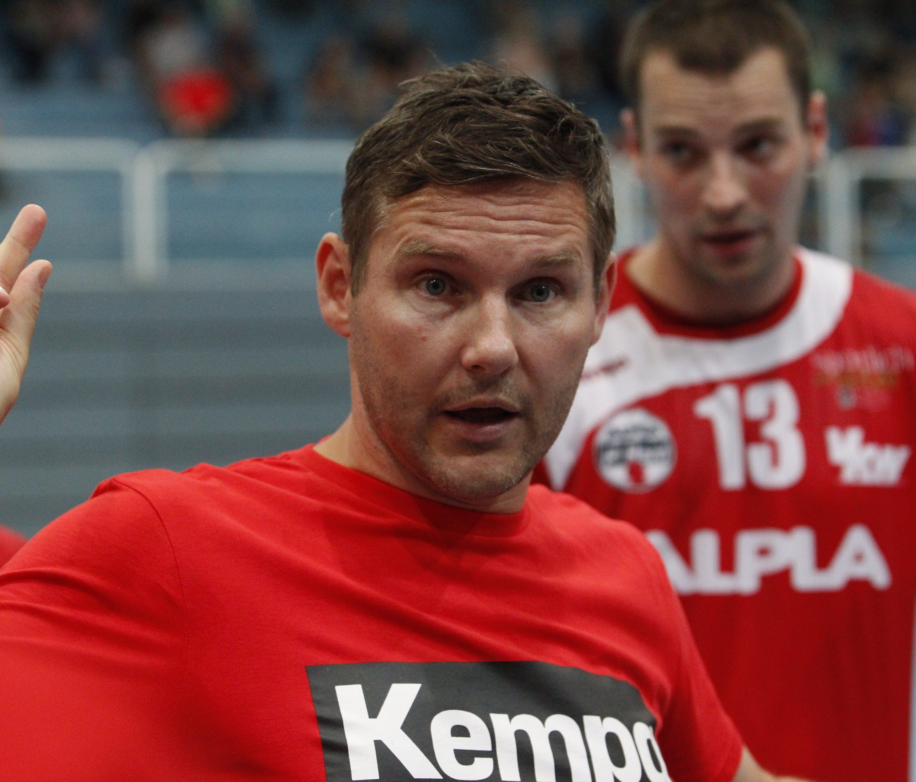 Der neue Harder Cheftrainer Petr Hrachovec durfte sich über einen weiteren Testspielerfolg freuen. Der neue Harder Cheftrainer Petr Hrachovec durfte sich über einen weiteren Testspielerfolg freuen.