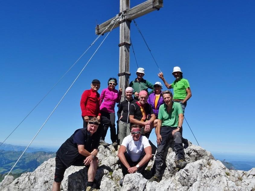 Gipfelerlebnis auf der Braunarlspitze 2649 m