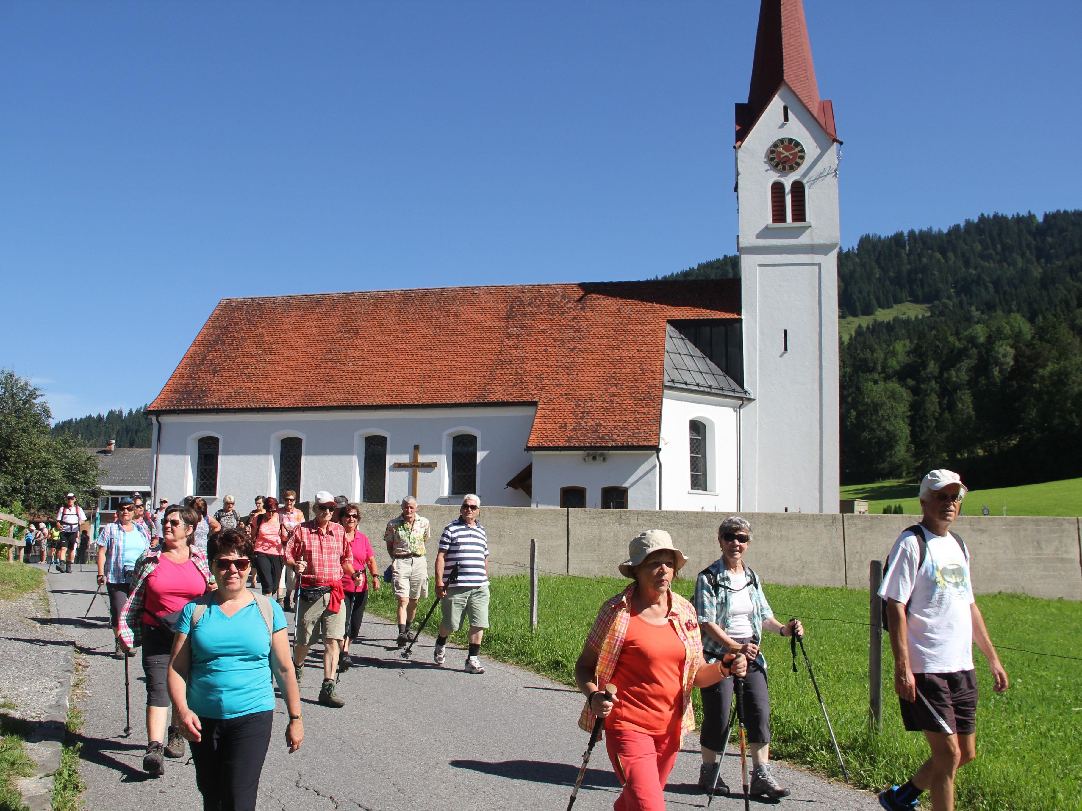 Seniorenring Göfis auf Sommertour im Bregenzerwald