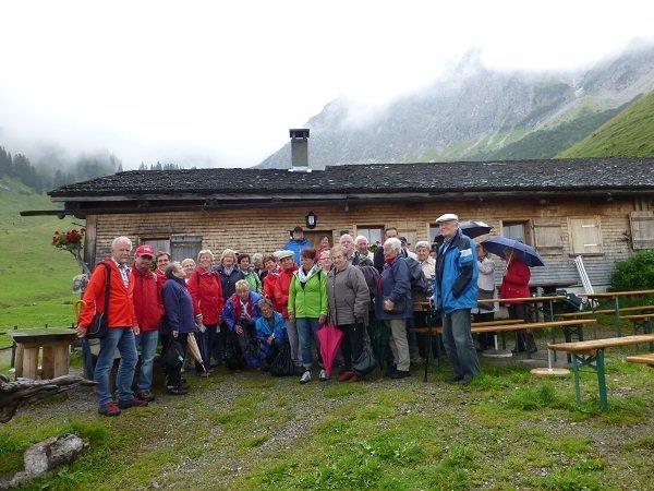 PVÖ Lauterach besucht Alpe Steris