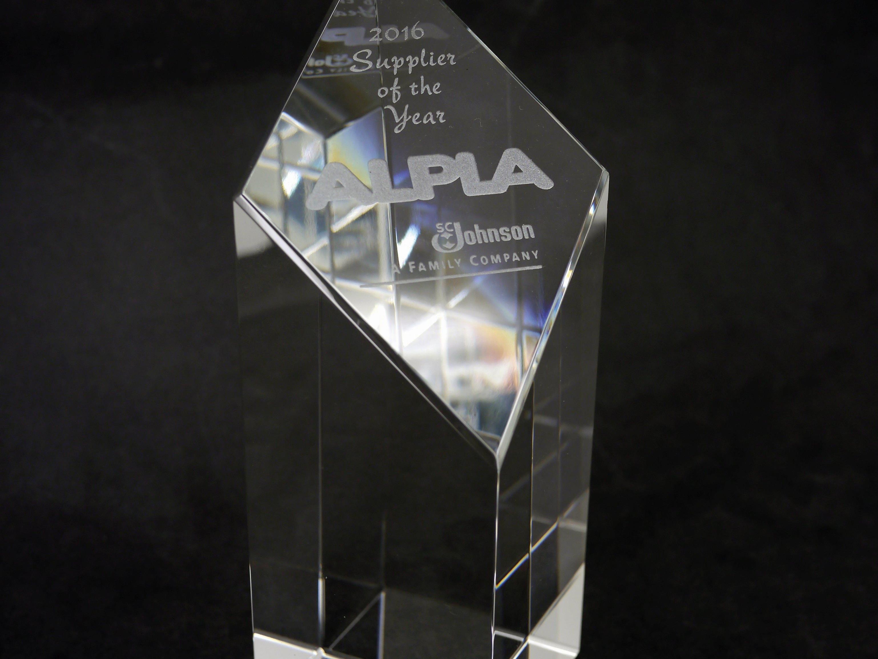 ALPLA erhält den Overall Supplier Excellence Award 2016
