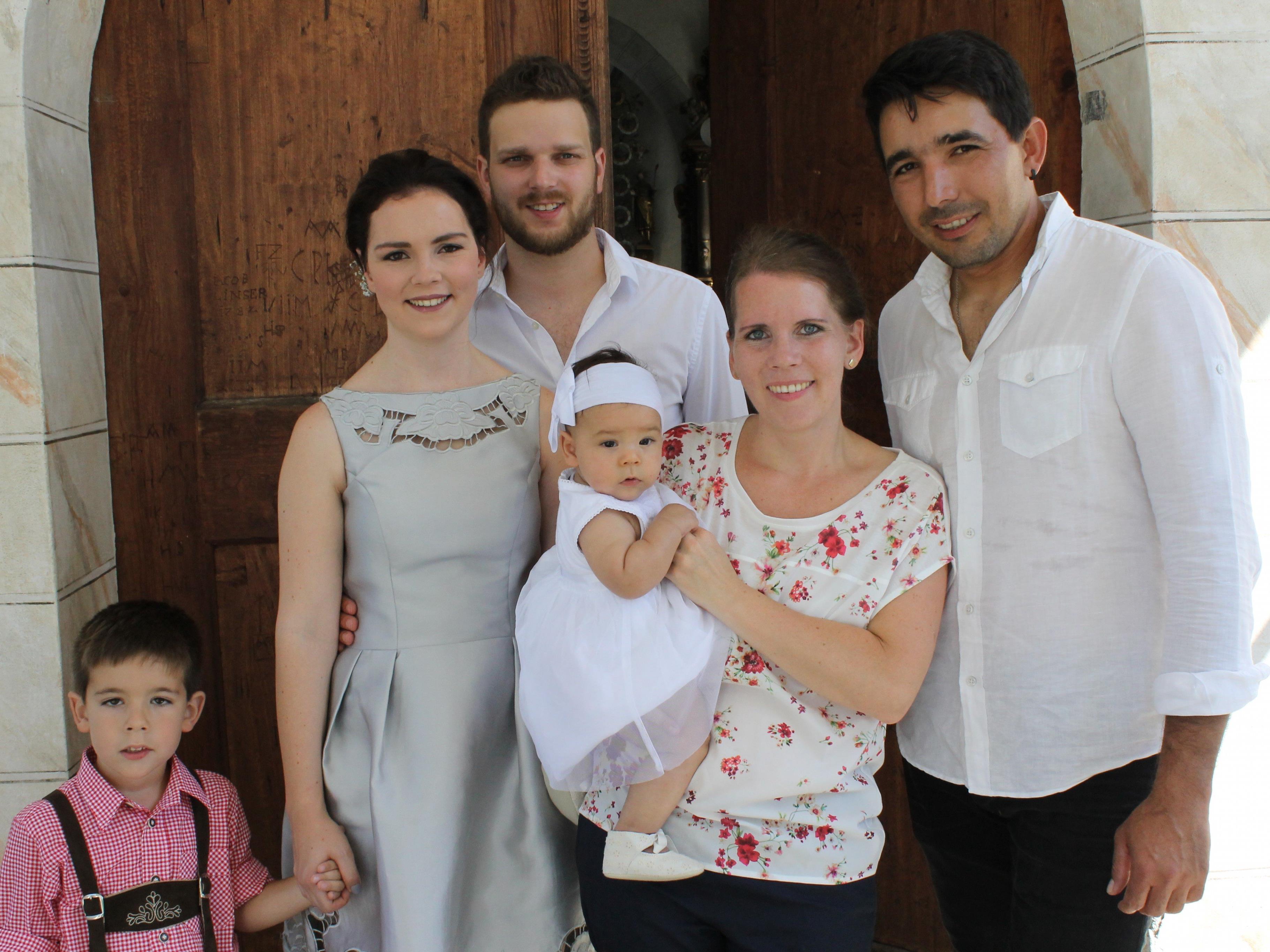 Yamila Ojopi Roca wurde in der St. Annakirche getauft