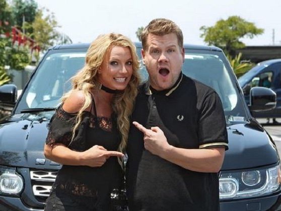 Britney Spears mit James Cordon Britney Spears mit James Cordon