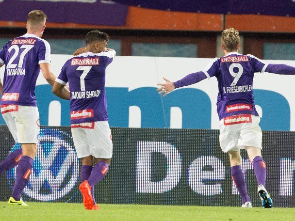 Siegreicher Abend für die Wiener Veilchen. Siegreicher Abend für die Wiener Veilchen.