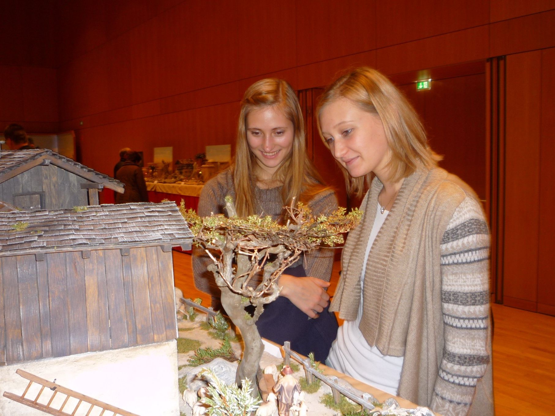 Ab Ende August werden die Krippen gebaut - zu bewundern sind sie in der Ausstellung Anfang Dezember. Ab Ende August werden die Krippen gebaut - zu bewundern sind sie in der Ausstellung Anfang Dezember.