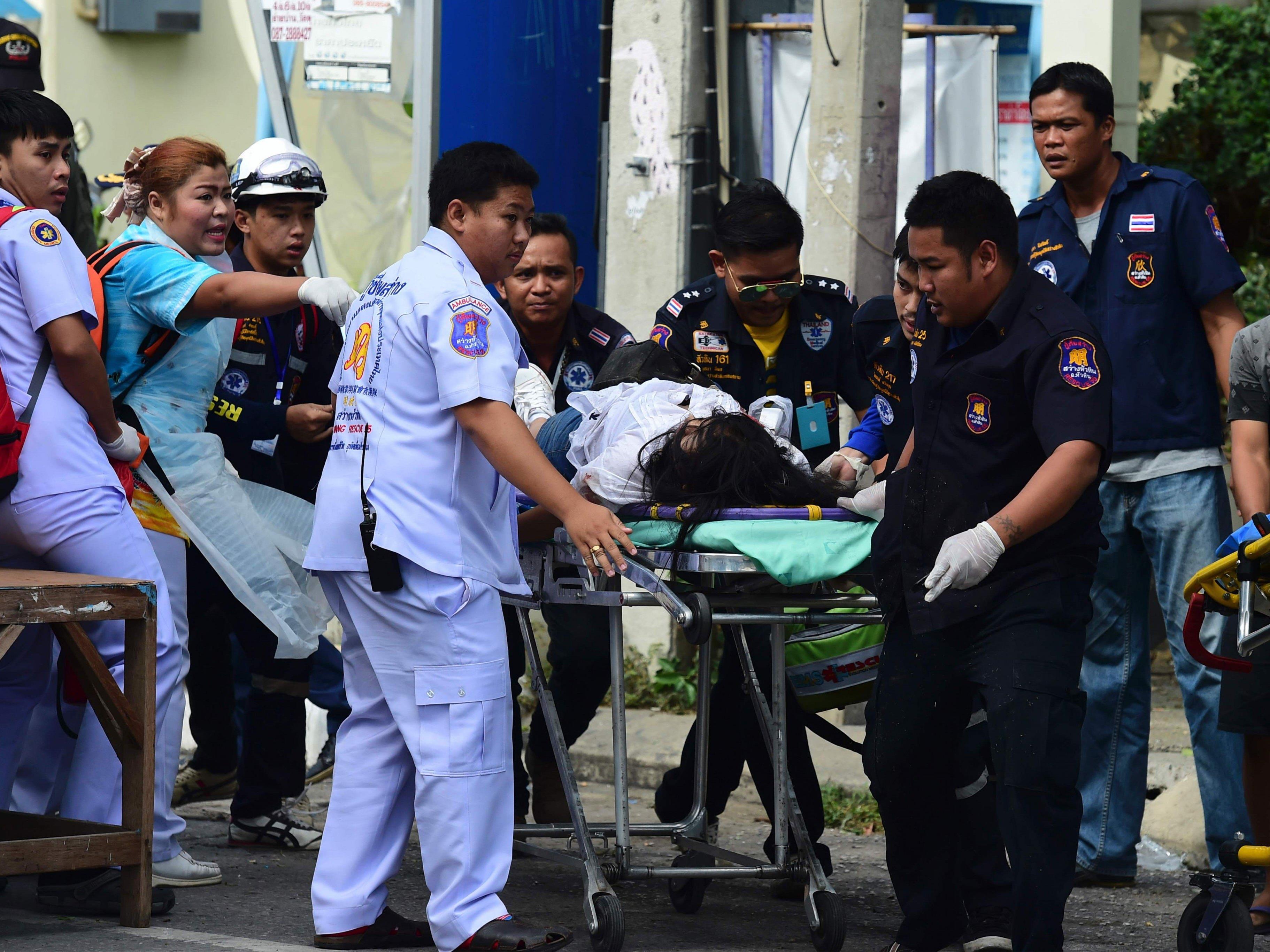 Einsatz nach den Explosionen in Thailand Einsatz nach den Explosionen in Thailand