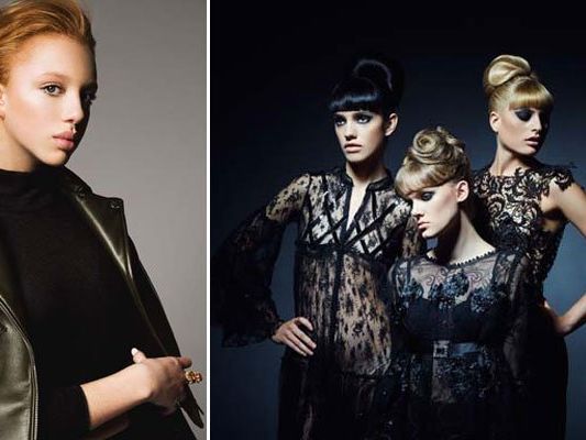 Anna Ermakova-Becker als Model in Wien. Anna Ermakova-Becker als Model in Wien.