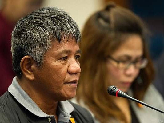 Matobato verließ aus Angst vor Duterte das Zeugenschutzprogramm Matobato verließ aus Angst vor Duterte das Zeugenschutzprogramm