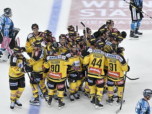 Die Capitals freuen sich über ihren Overtime-Sieg Die Capitals freuen sich über ihren Overtime-Sieg