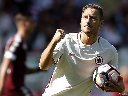 Kein Ende in Sicht: Francesco Totti