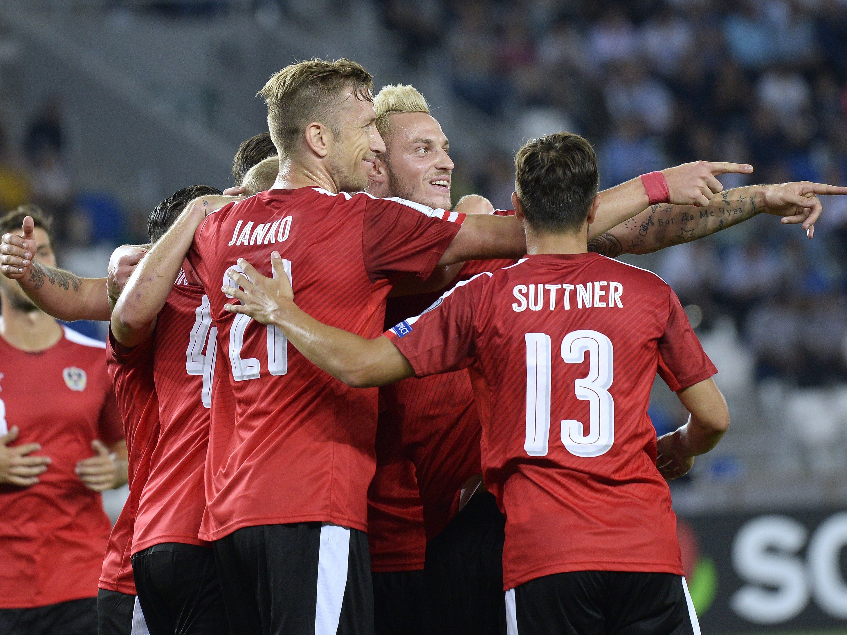 Österreich besiegt Georgien in der WM-Qualifikation. Österreich besiegt Georgien in der WM-Qualifikation.