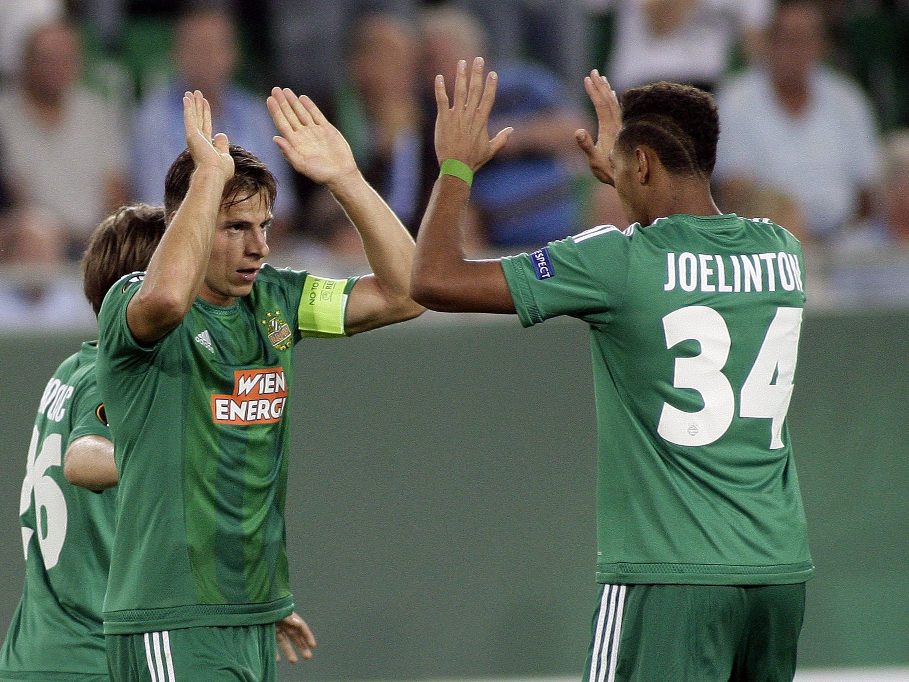 Schwab und Joelinton erzielten zwei der drei Rapid-Treffer. Schwab und Joelinton erzielten zwei der drei Rapid-Treffer.