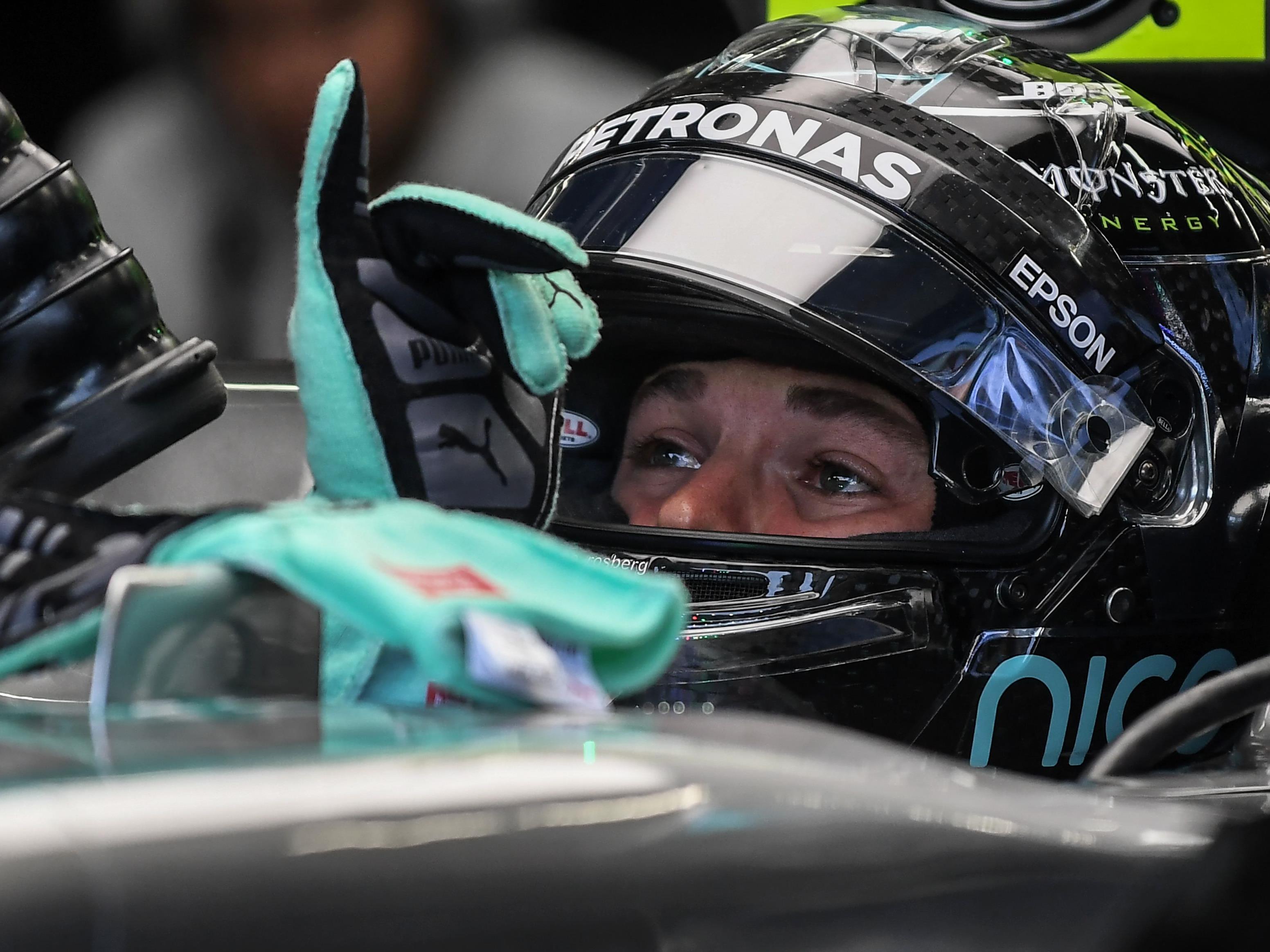 Rosberg mit perfekter Ausgangslage.