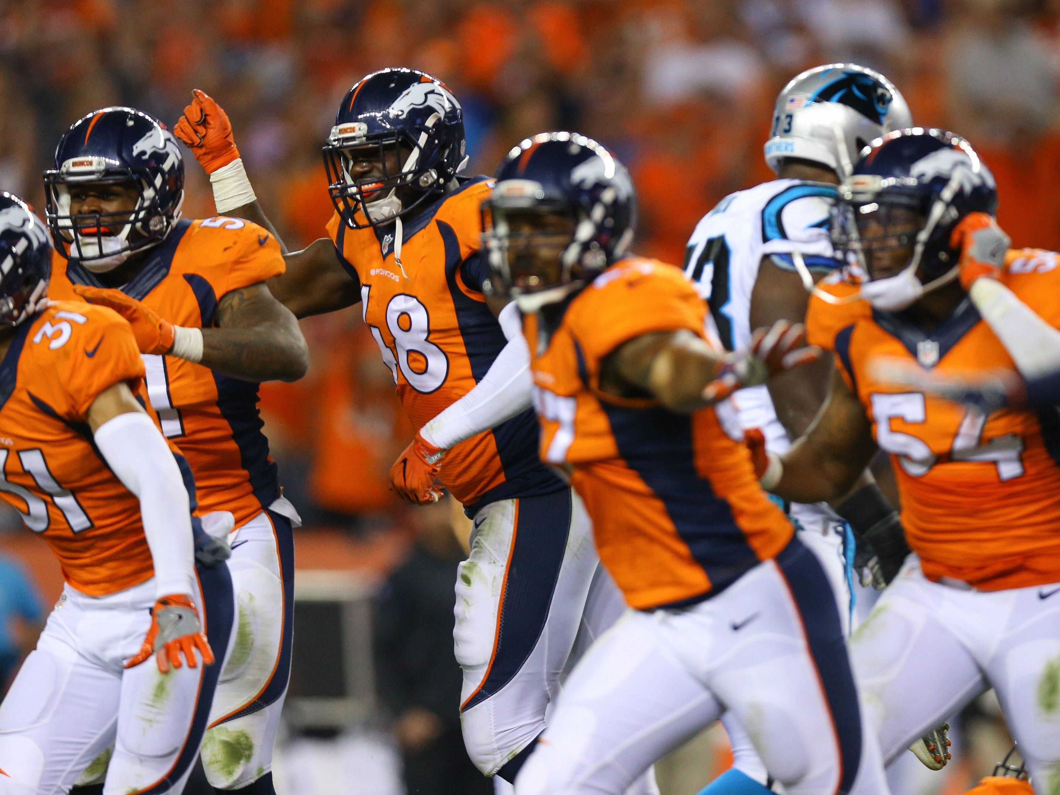 Die Denver Broncos haben sich wie schon im vergangenen Super-Bowl-Match gegen die Carolina Panthers durchgesetzt.