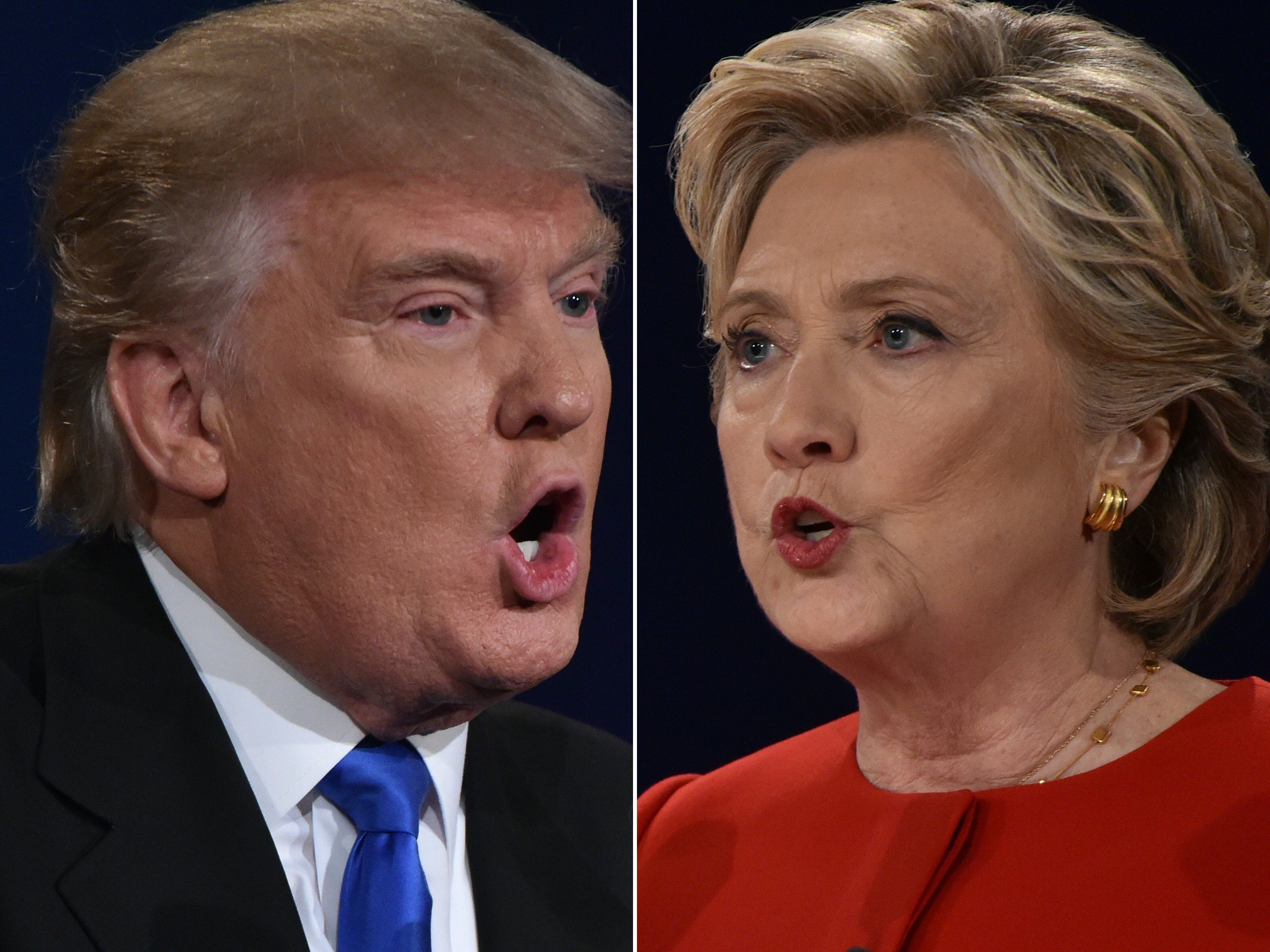 Hillary Clinton entschied das erste TV-Duell klar für sich. Hillary Clinton entschied das erste TV-Duell klar für sich.