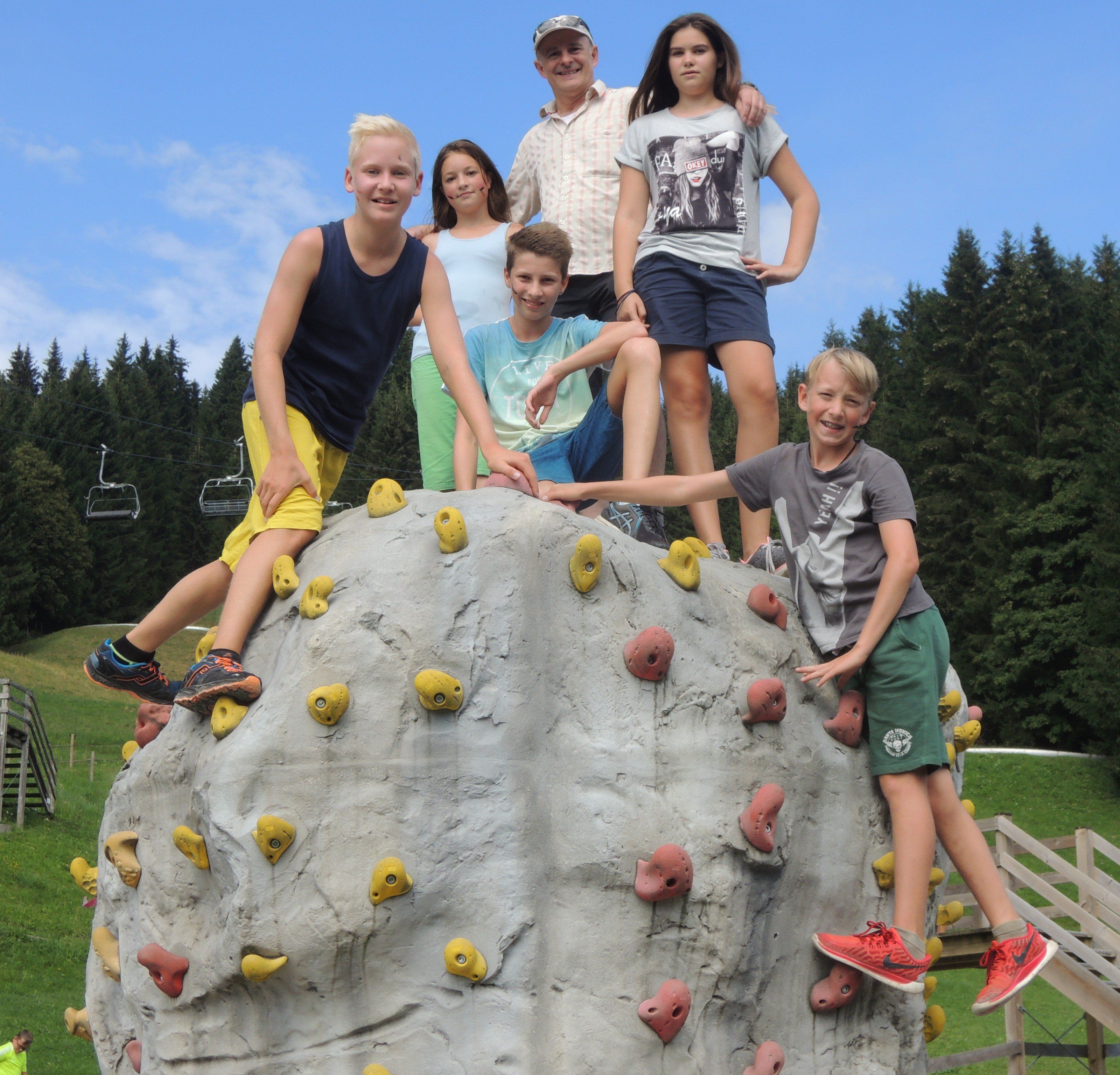 Ein Teil der Nenzinger Jugendmusik - Spaß beim Ausflug nach Laterns. Ein Teil der Nenzinger Jugendmusik - Spaß beim Ausflug nach Laterns.