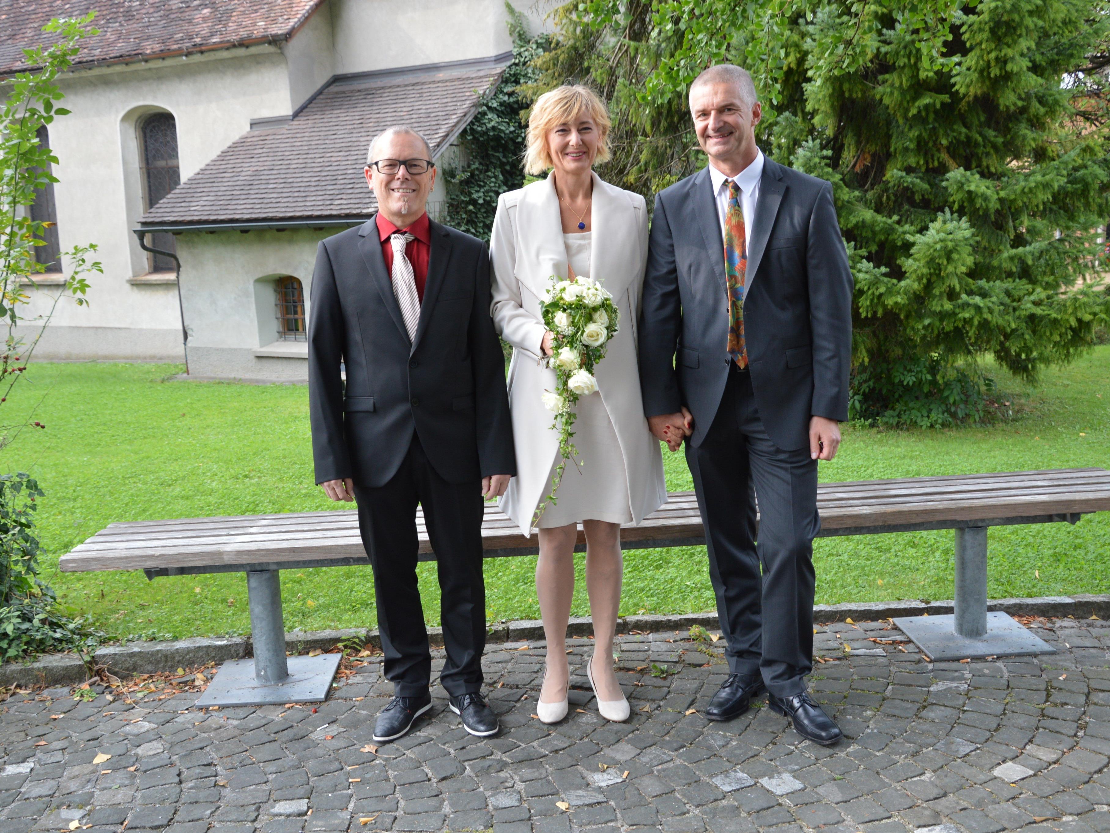 Liane Juneck und Wolfgang Nussbaumer haben geheiratet