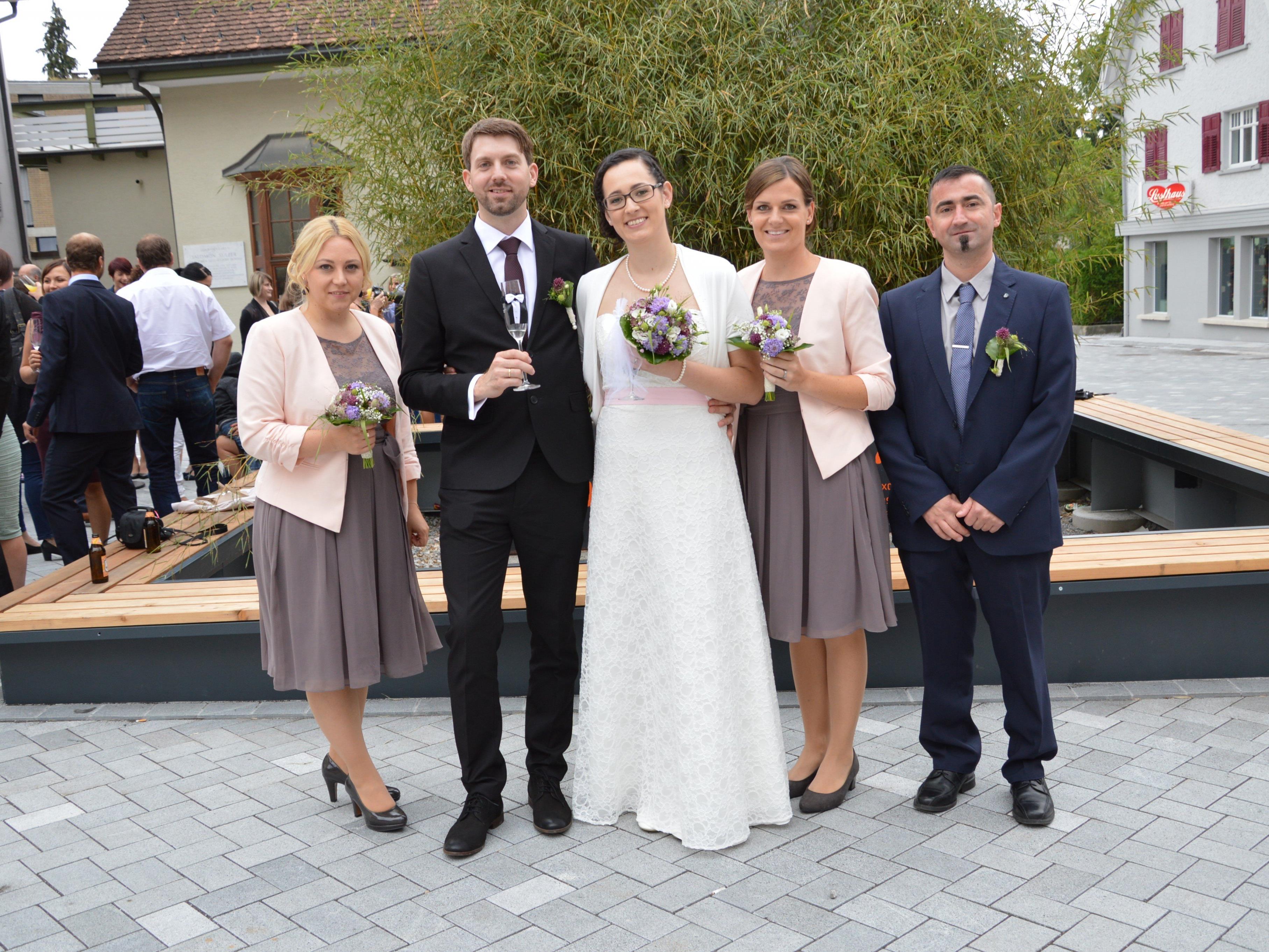 Ulrike Rüdisser und Daniel Reisinger haben geheiratet