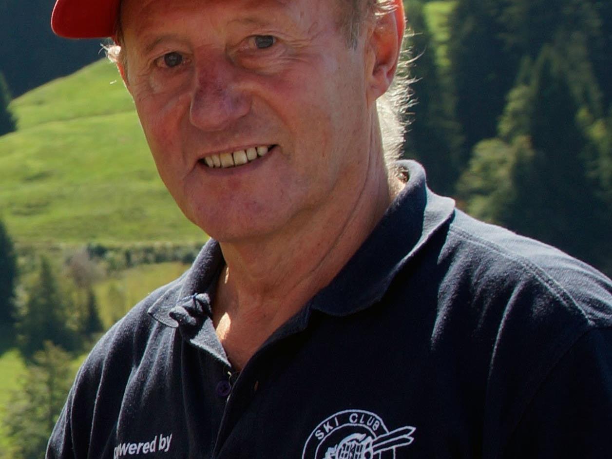 Willi Horatschek, Ehrenobmann des Skiclubs und Organisator des Pfänderlaufs.