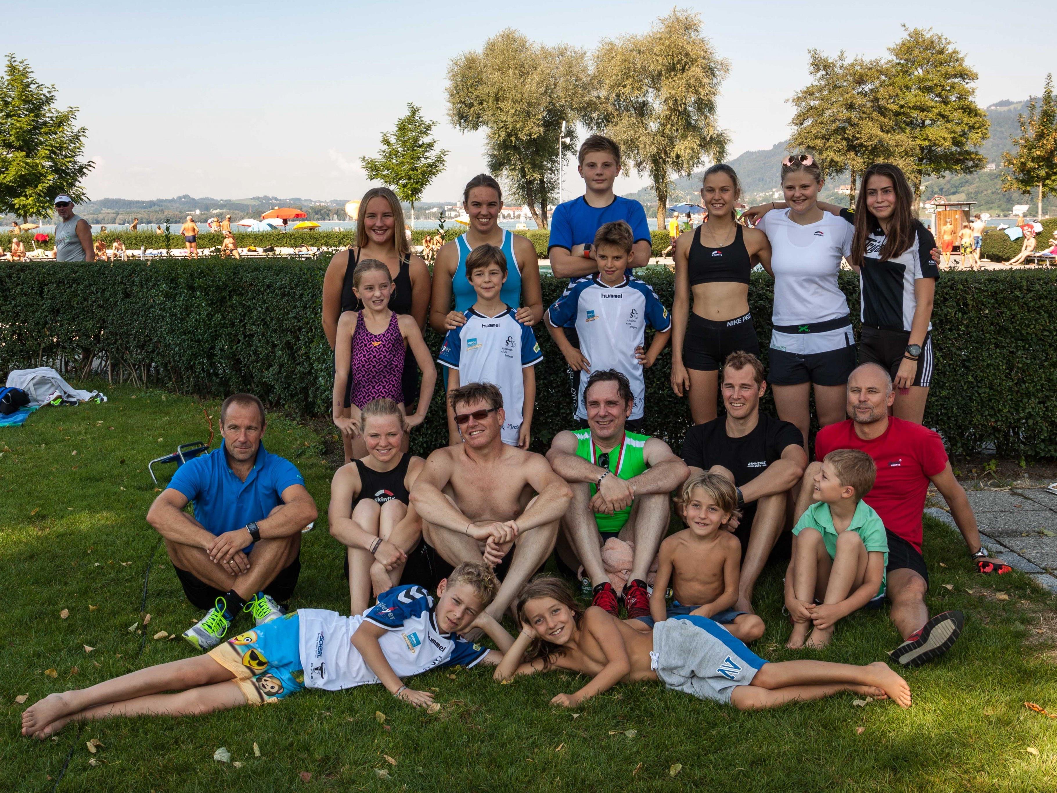 Erfolgreiche SCB TeilnehmerInnen beim 2.Swim&Run