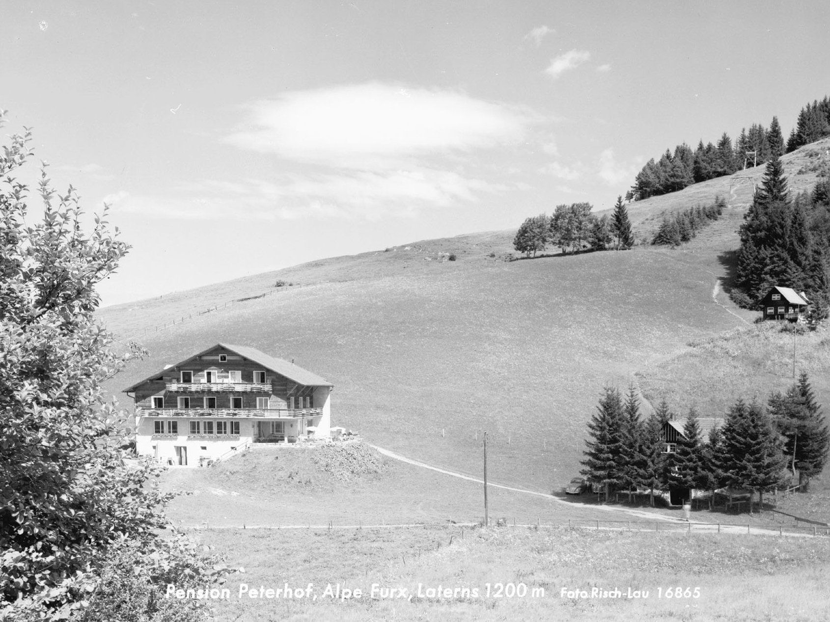 Der Peterhof in Furx 1962 Der Peterhof in Furx 1962