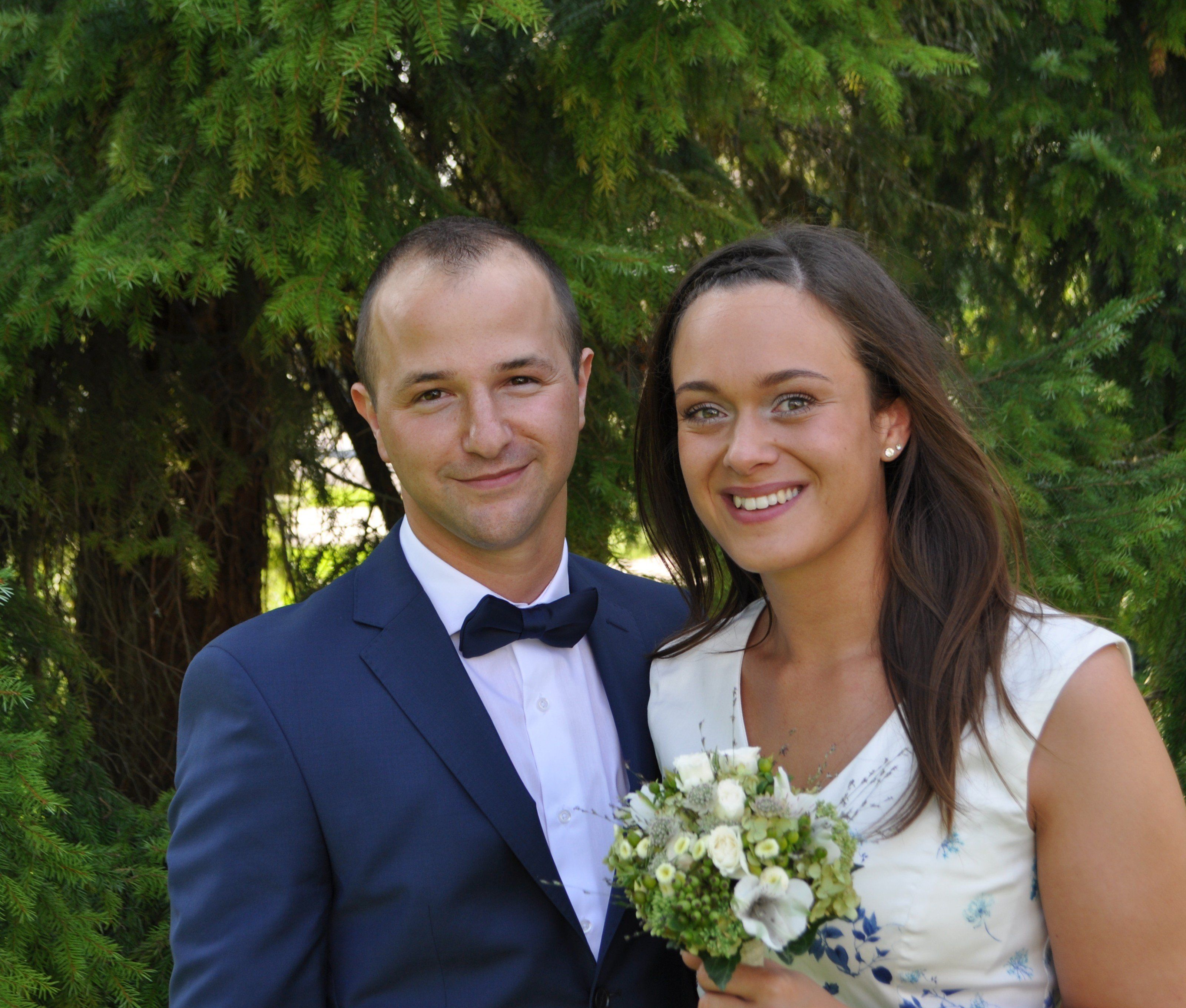 Martina Sohm und Bernhard Schwentner haben geheiratet Martina Sohm und Bernhard Schwentner haben geheiratet