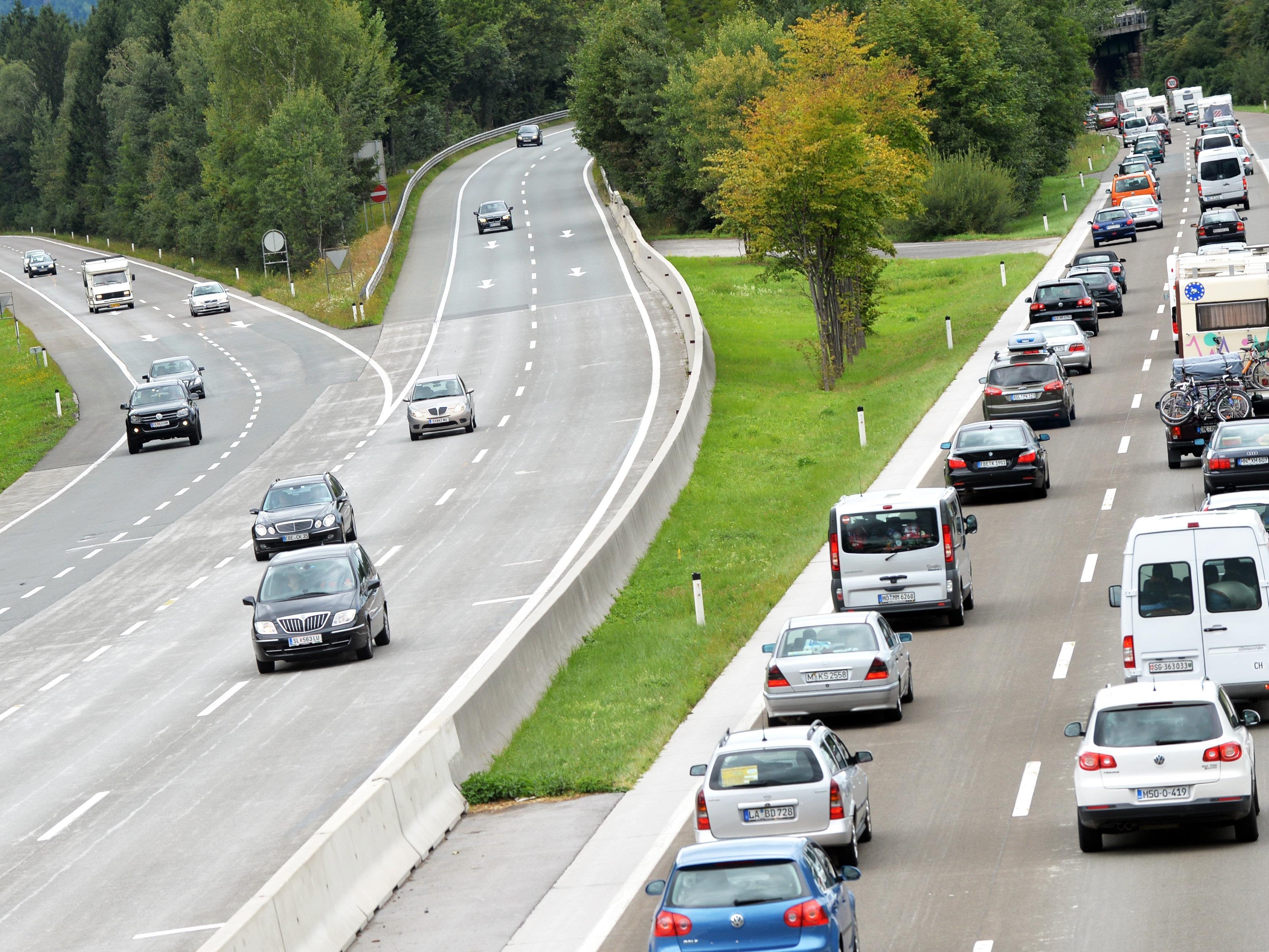 Auf Salzburgs Autobahnen brauchten die Autofahrer diesen Sommer sehr viel Geduld.
