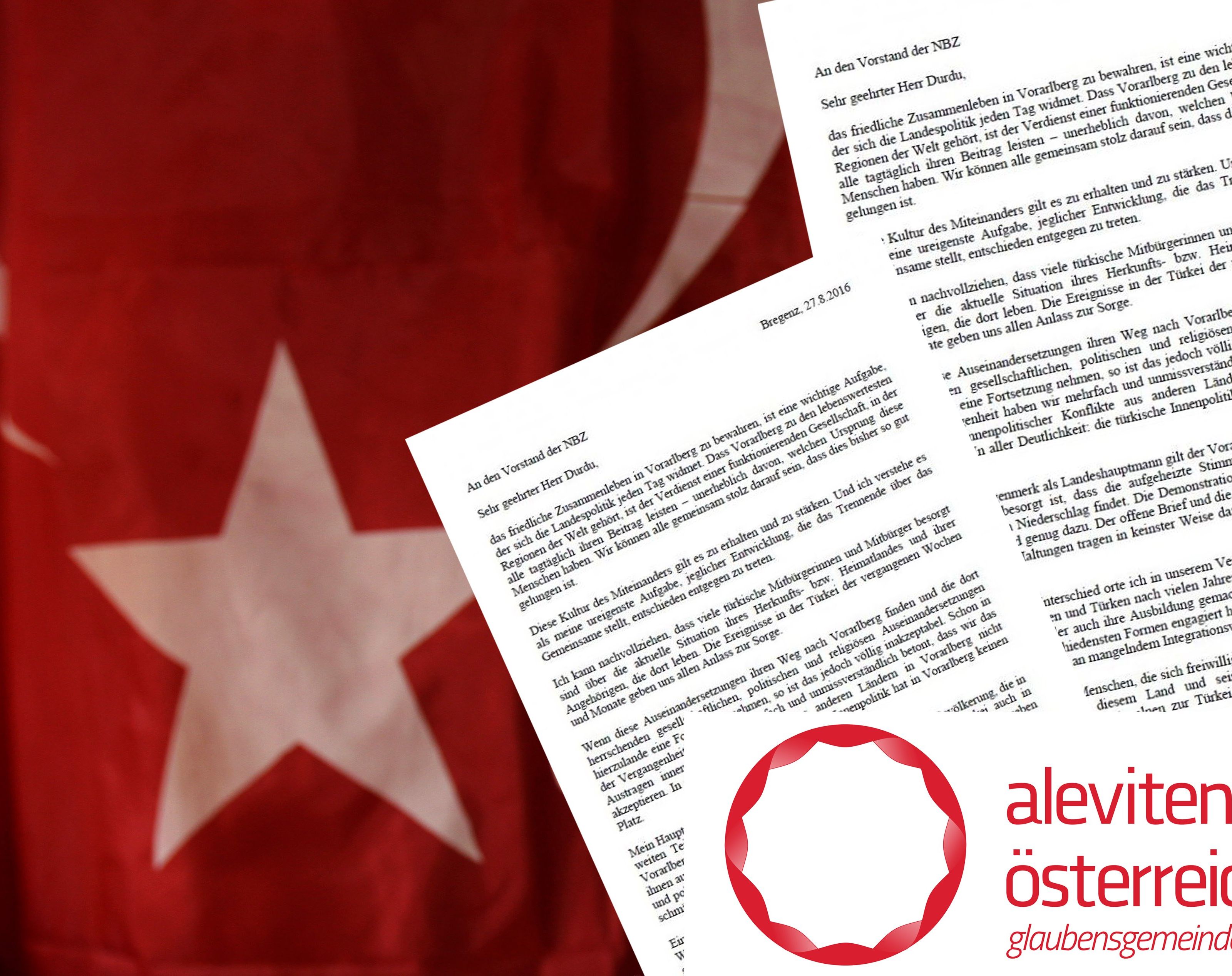 Die alevitische Glaubensgemeinschaft verurteilt das Hereintragen nationalistischer Politik nach Österreich Die alevitische Glaubensgemeinschaft verurteilt das Hereintragen nationalistischer Politik nach Österreich