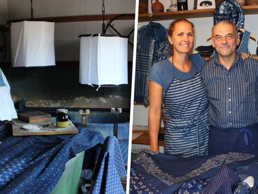 Wir waren zu Besuch bei Familie Koó und haben Interessantes über das Handwerk des Blaudrucks erfahren. Wir waren zu Besuch bei Familie Koó und haben Interessantes über das Handwerk des Blaudrucks erfahren.