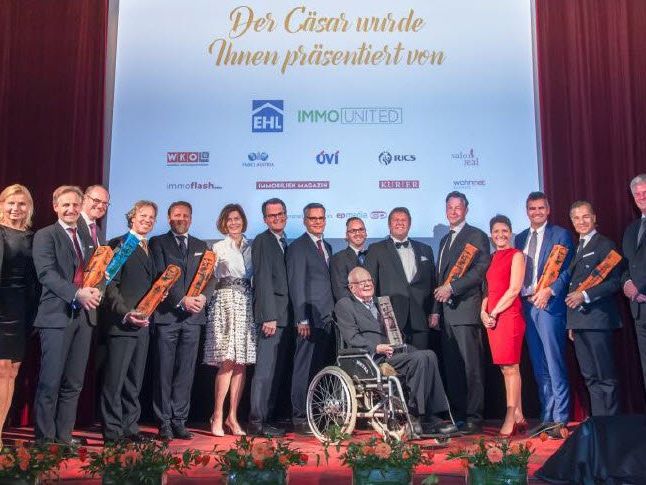 Cäsaren 2016 - inkl. Hauptsponsoren EHL und IMMOunited, sowie den Branchenvereinen Cäsaren 2016 - inkl. Hauptsponsoren EHL und IMMOunited, sowie den Branchenvereinen