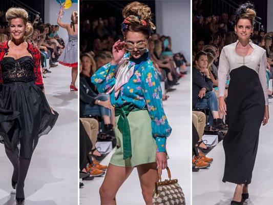 Farbenfroh und frech war die Closing Show der Fashion Week. Farbenfroh und frech war die Closing Show der Fashion Week.