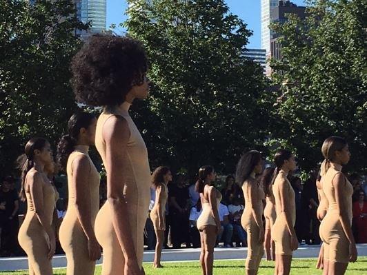 Wird heiß diskutiert: Die Fashion-Show von Kanye West in New York.