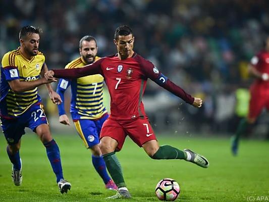 Ronaldo in Torlaune