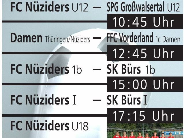 DERBY-Time: FC Nüziders I - SK Bürs I DERBY-Time: FC Nüziders I - SK Bürs I