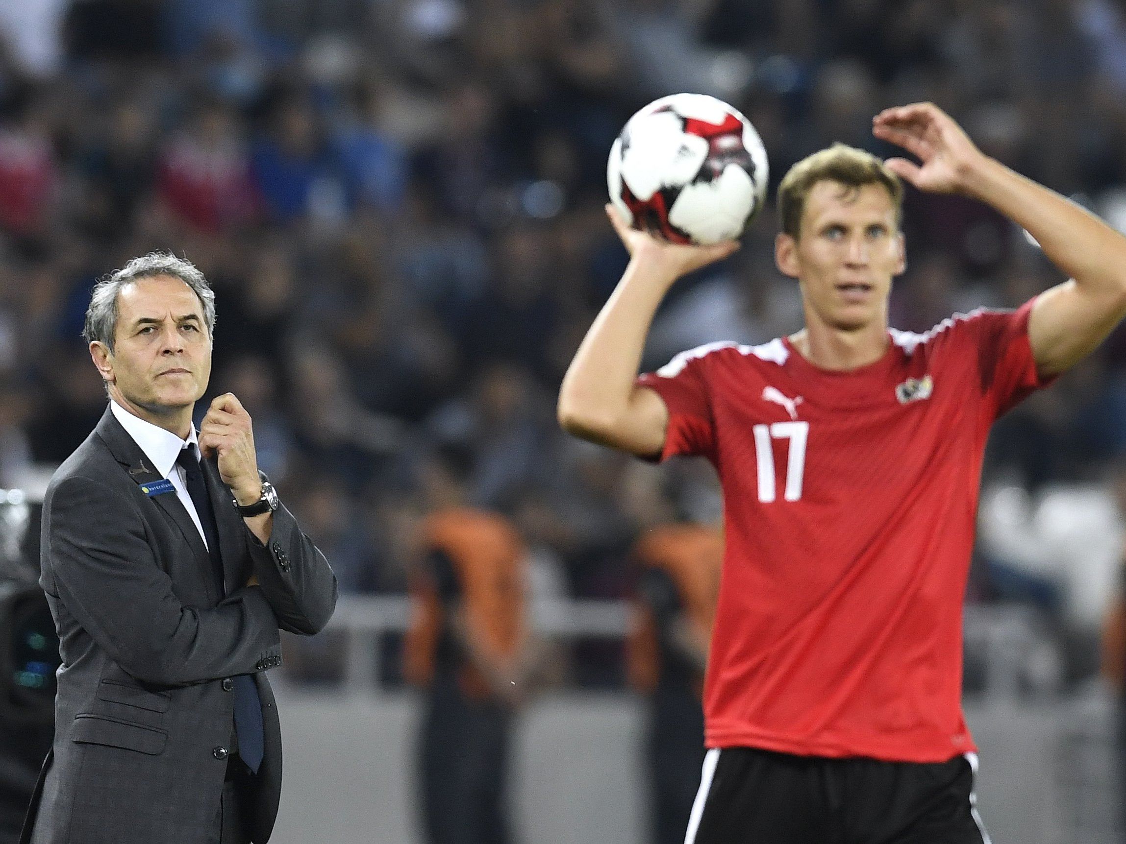 Österreich trifft in der WM-Quali am Donnerstag auf Wales. Österreich trifft in der WM-Quali am Donnerstag auf Wales.