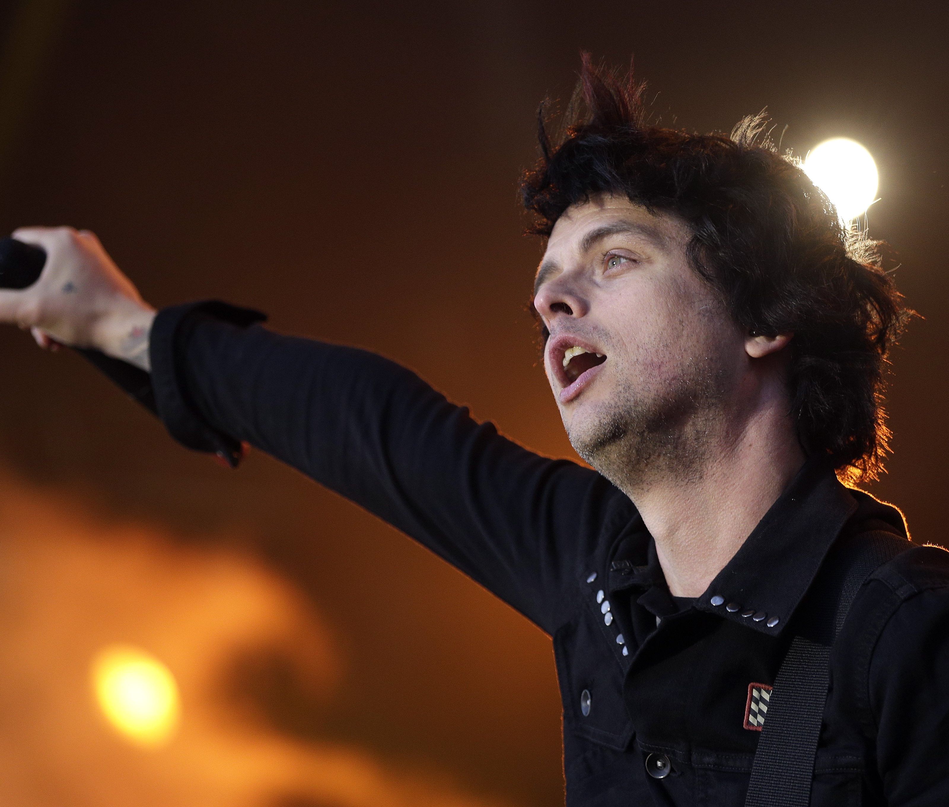 Green Day als Headliner beim Nova Rock Festival 2017. Green Day als Headliner beim Nova Rock Festival 2017.