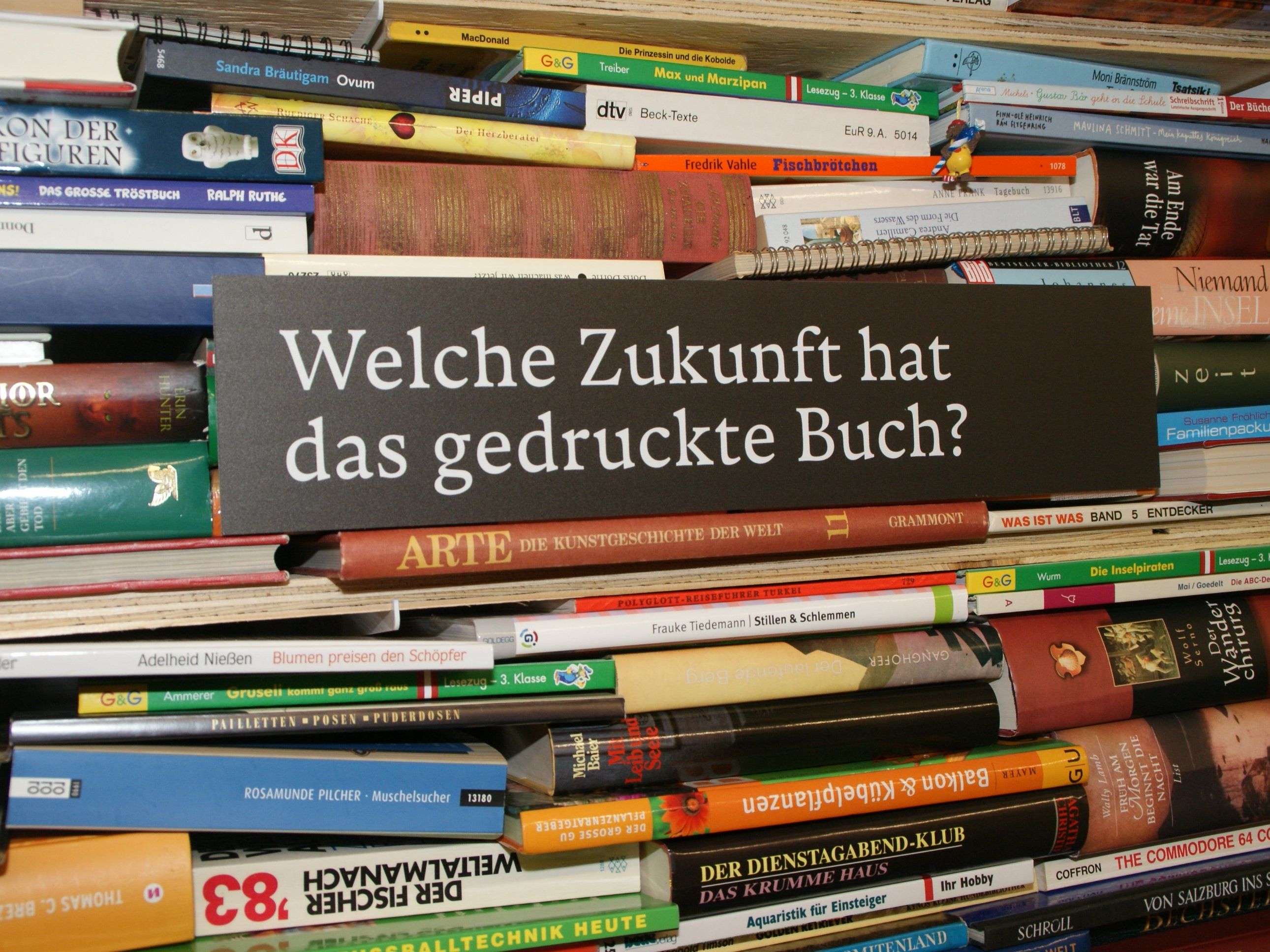 16.000 Bücher und ausgesuchte Exponate zieren die Ausstellung. 16.000 Bücher und ausgesuchte Exponate zieren die Ausstellung.