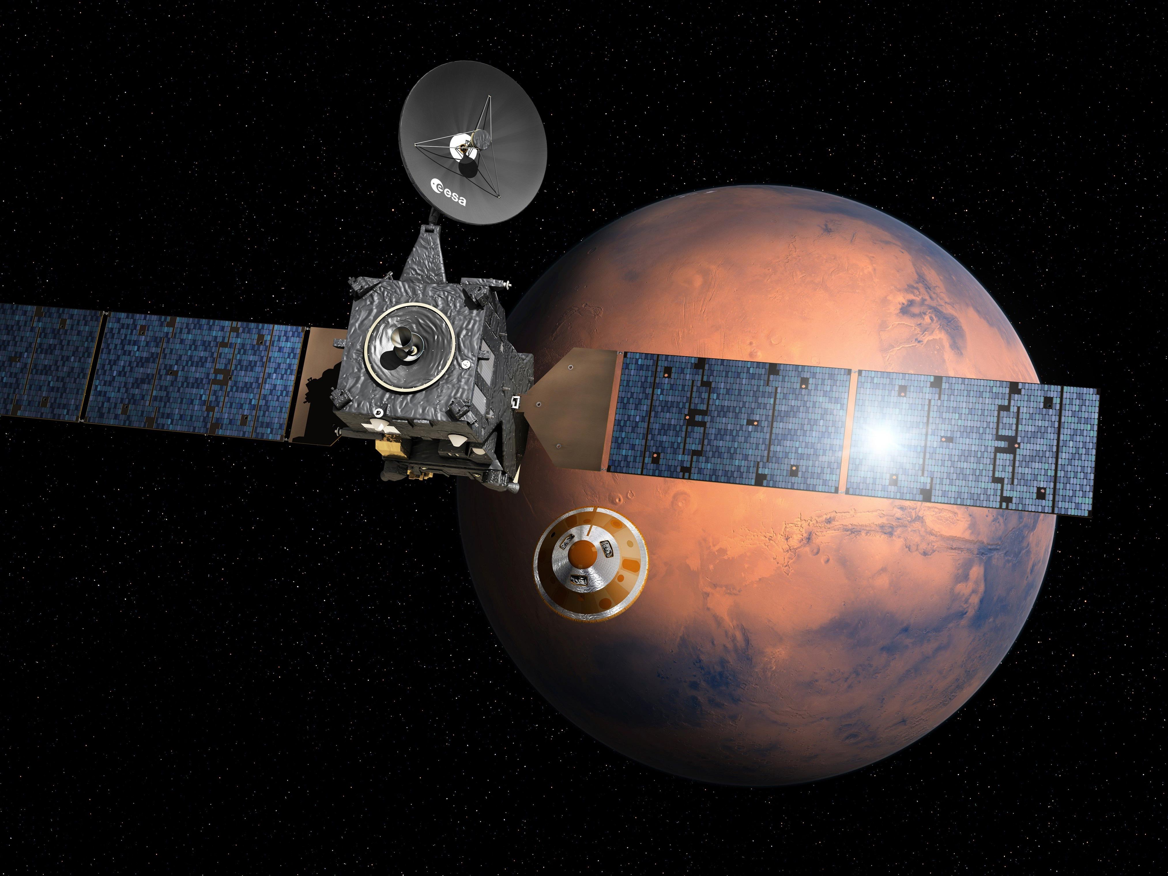 Die Marsmission der ESA geht in die entscheidene Phase.
