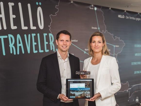 Tobias Hann, Geschäftsführer ÖBB-Fernbus GmbH und Valerie Hackl, Vorstand ÖBB-Personenverkehr AG. Tobias Hann, Geschäftsführer ÖBB-Fernbus GmbH und Valerie Hackl, Vorstand ÖBB-Personenverkehr AG.