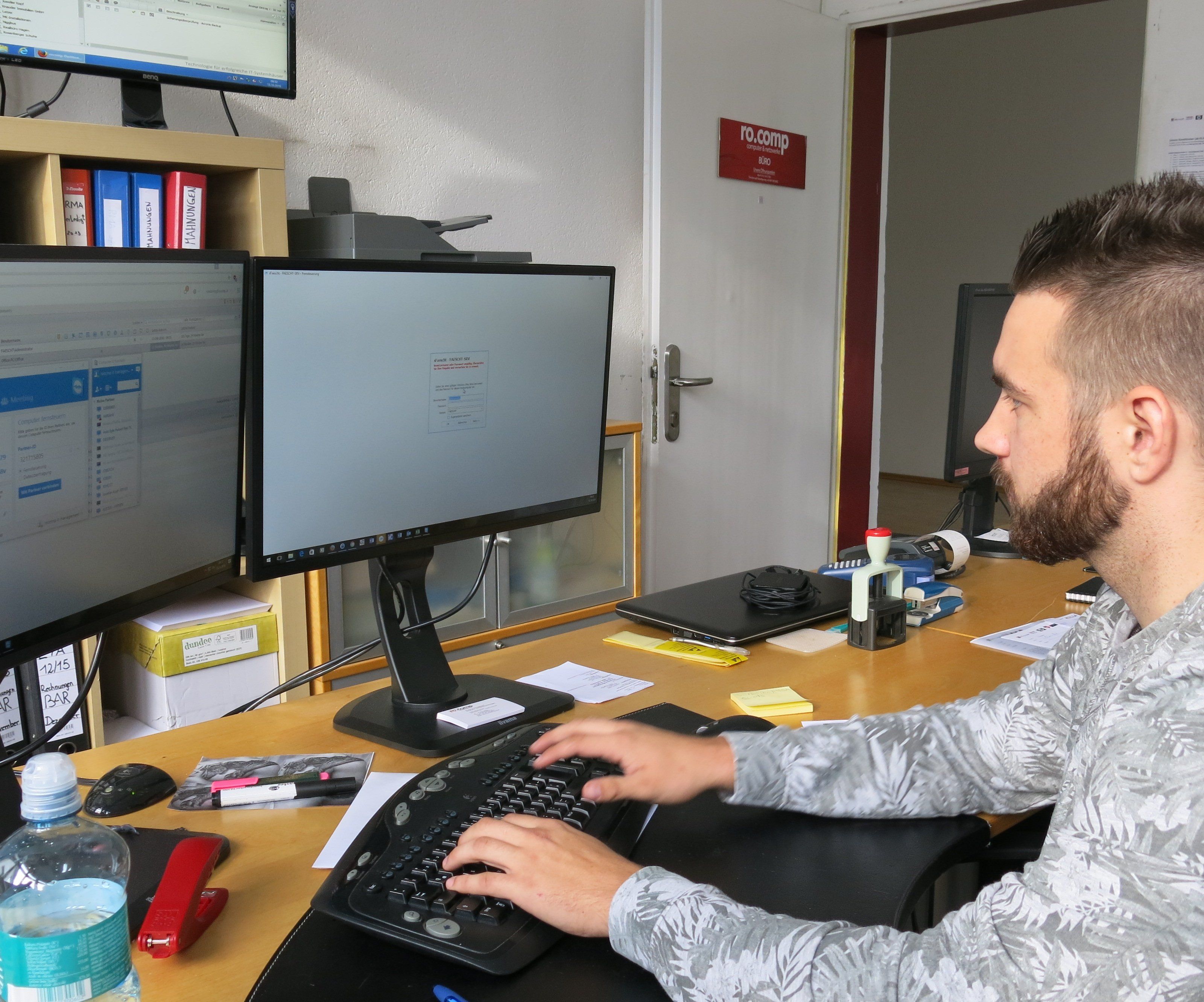 Manche Computerprobleme kann Farbrice sich auch über Ferndiagnostik beheben Manche Computerprobleme kann Farbrice sich auch über Ferndiagnostik beheben