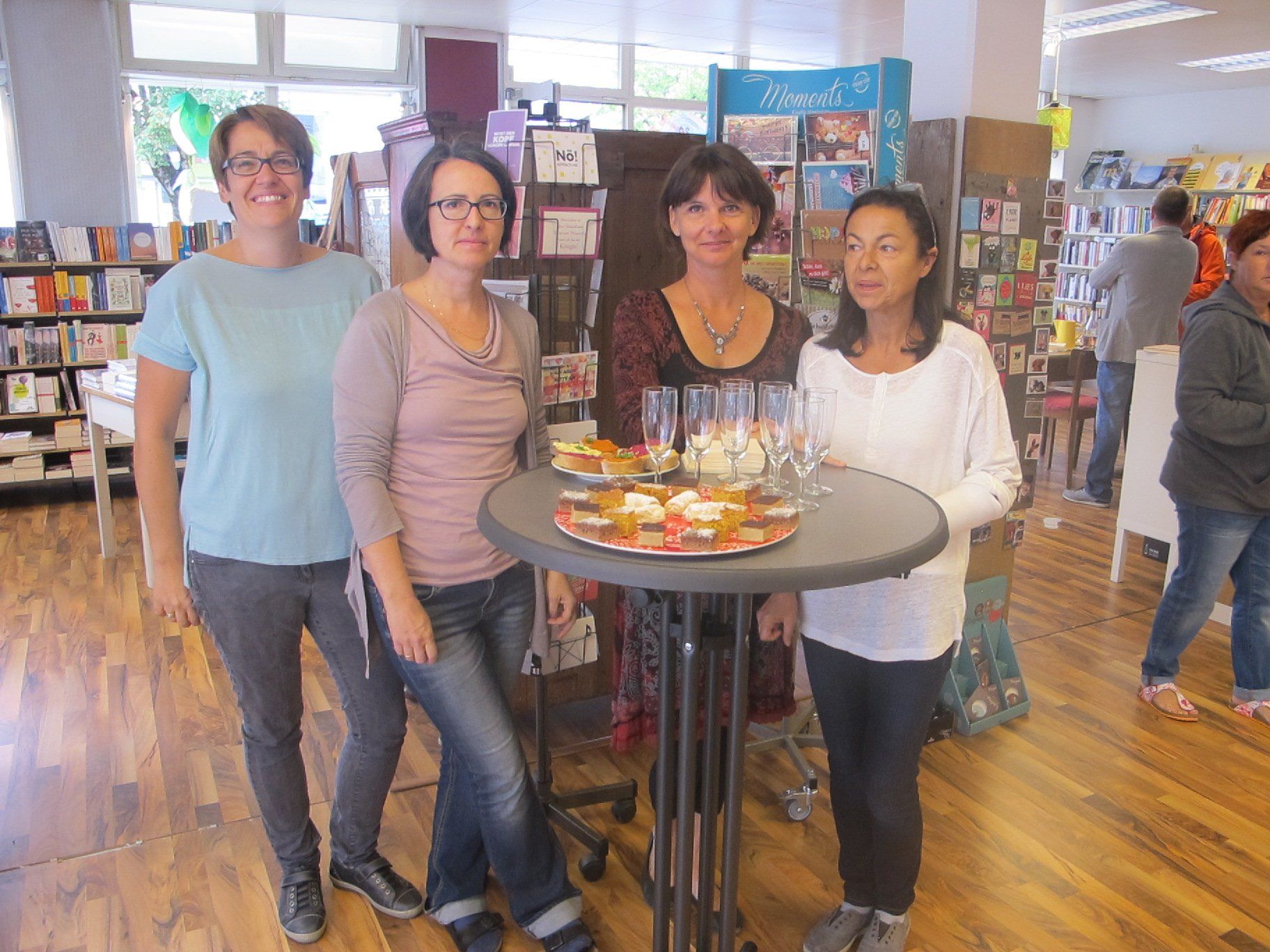 Caroline Grillmayr und ihr Team Caroline Grillmayr und ihr Team