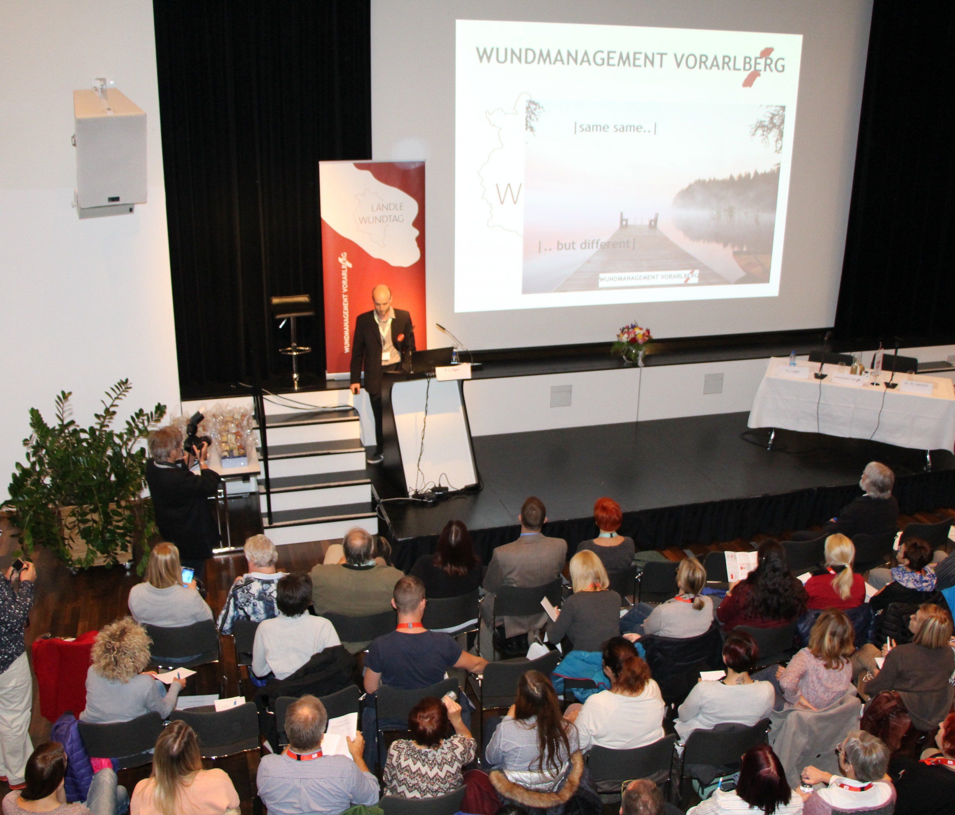 Rege Teilnahme am Ländlewundtag im Vinomnasaal in Rankweil. Rege Teilnahme am Ländlewundtag im Vinomnasaal in Rankweil.