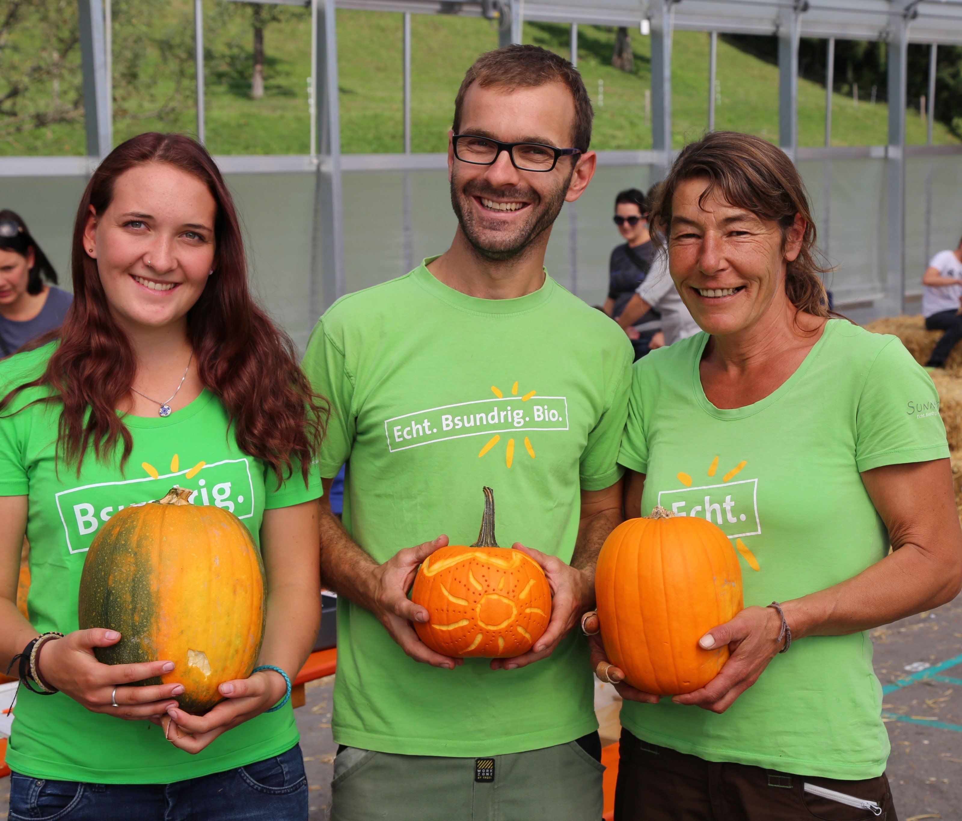 Beste Stimung beim Kürbisfest. Beste Stimung beim Kürbisfest.