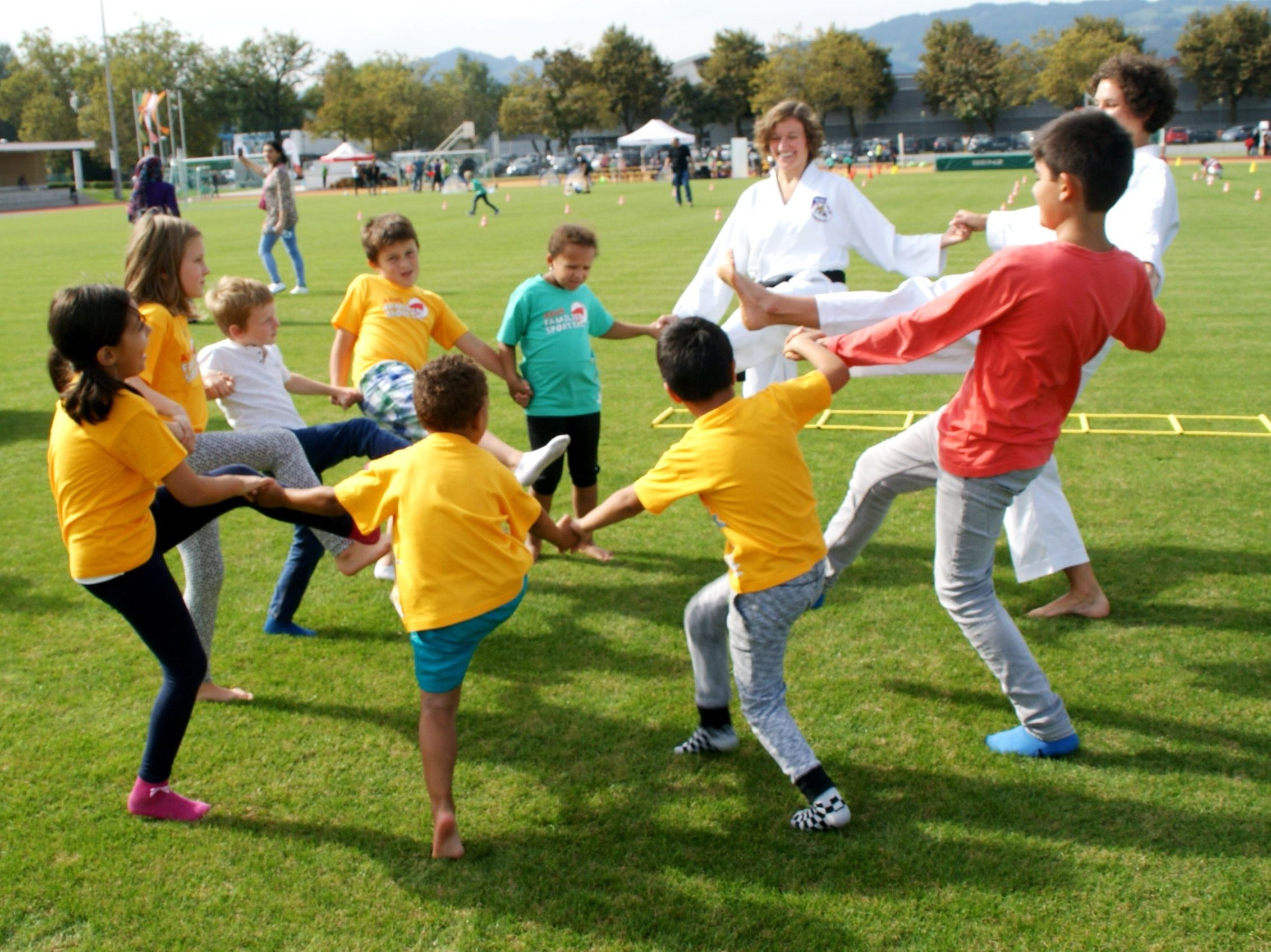 Ein Tag der Bewegung beim ASVÖ Familiensporttag Ein Tag der Bewegung beim ASVÖ Familiensporttag