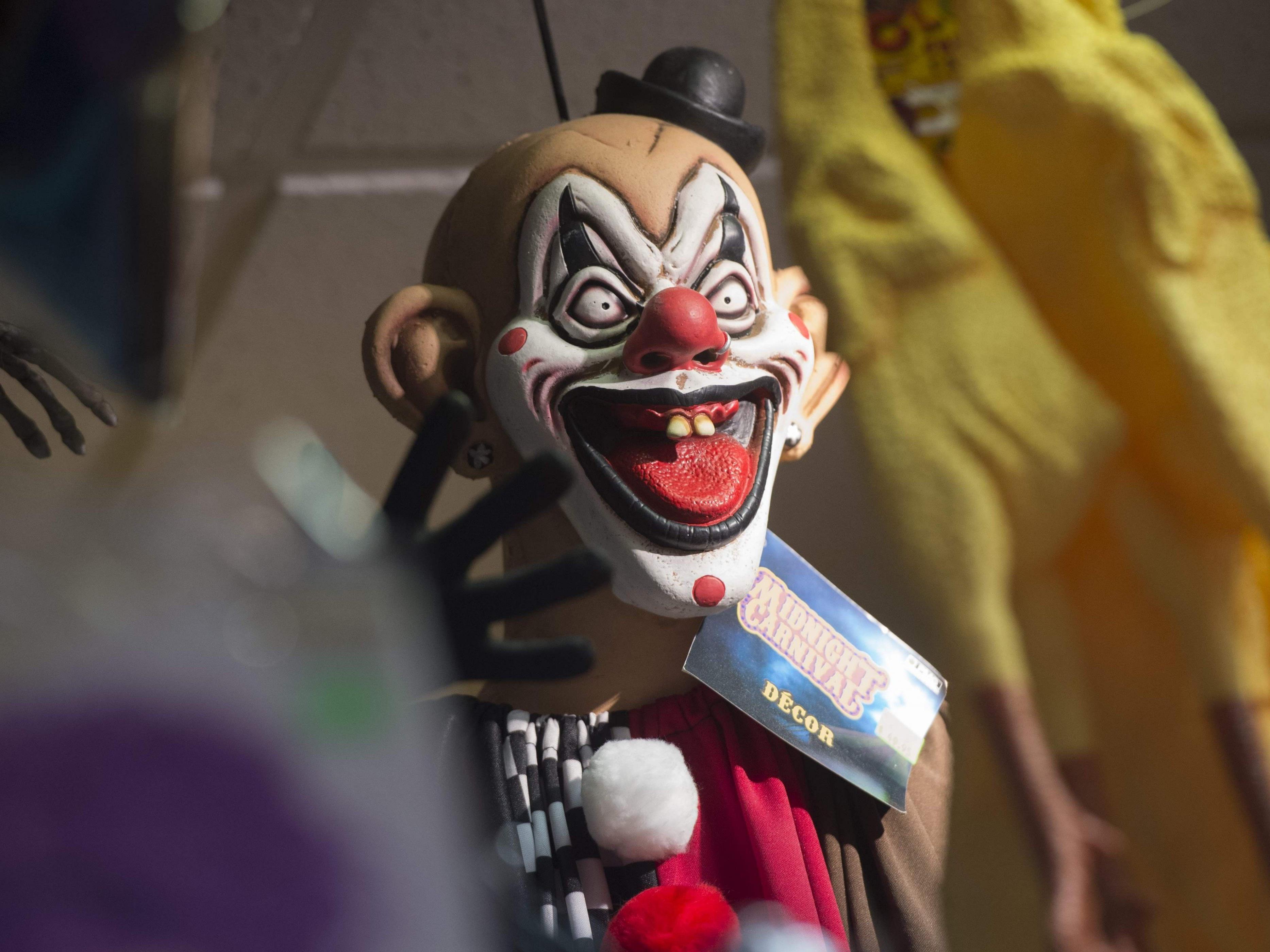 Als "Killer-Clowns" maskierte Angreifer sorgen in Großbritannien für Aufsehen.