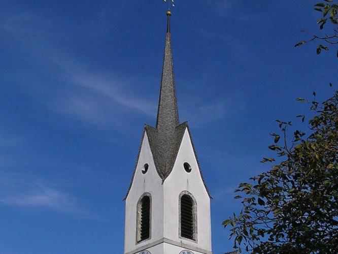 Dudelsackklänge in der Pfarrkirche St. Anton