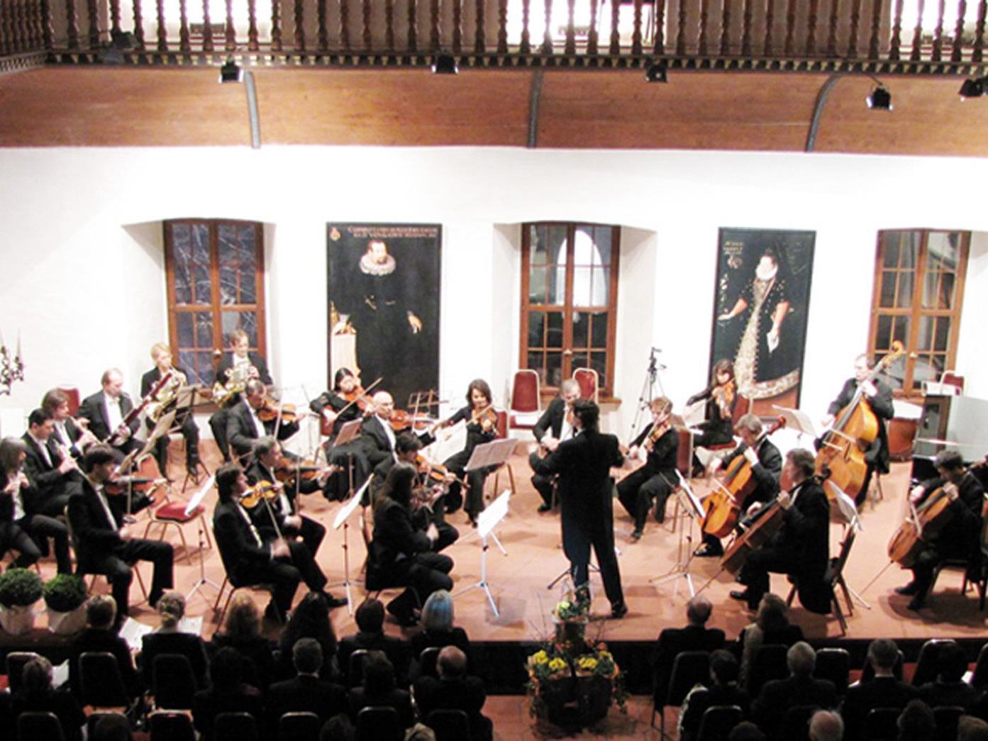 Arpeggione spielt das letzte Konzert dieses Jahres im Rittersaal des Hohenemser Palastes.